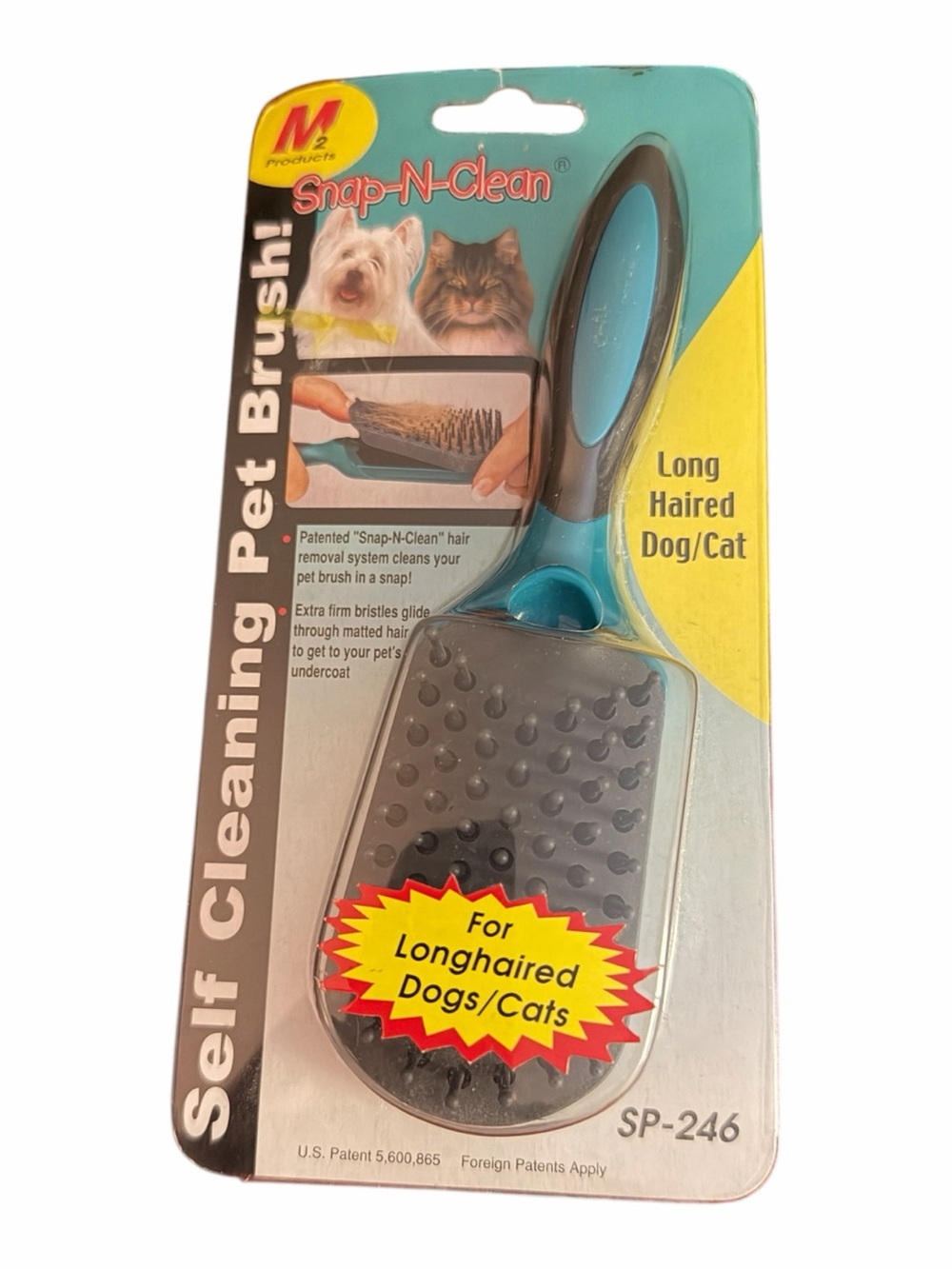 Snap-N-Clean Long Haired Brush